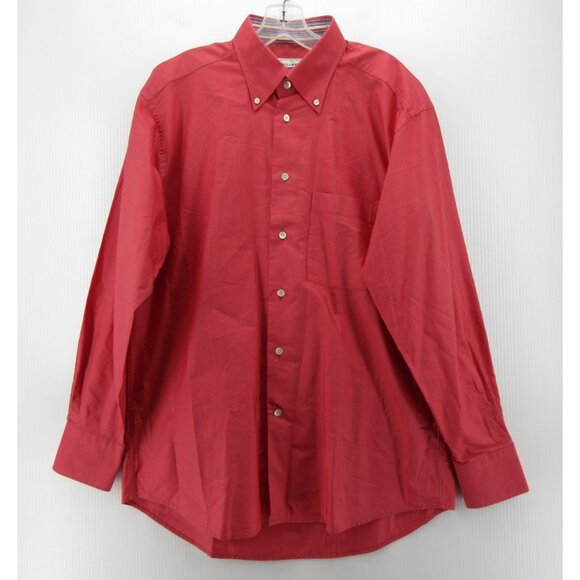 Maus & Hoffman Shirt Large Button Down Pocket Flip Cuffs Switzerland - Picture 1 of 12